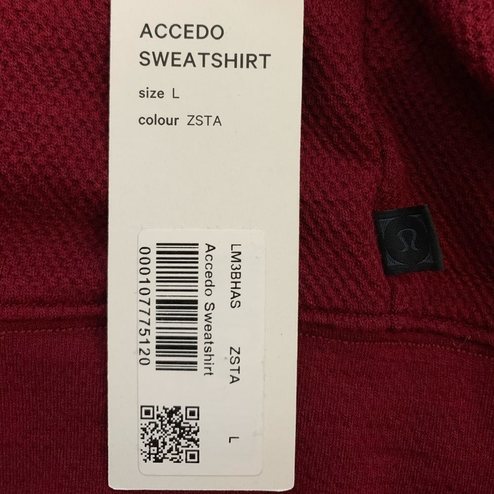 Lululemon/LuluLab Accedo Sweatshirt